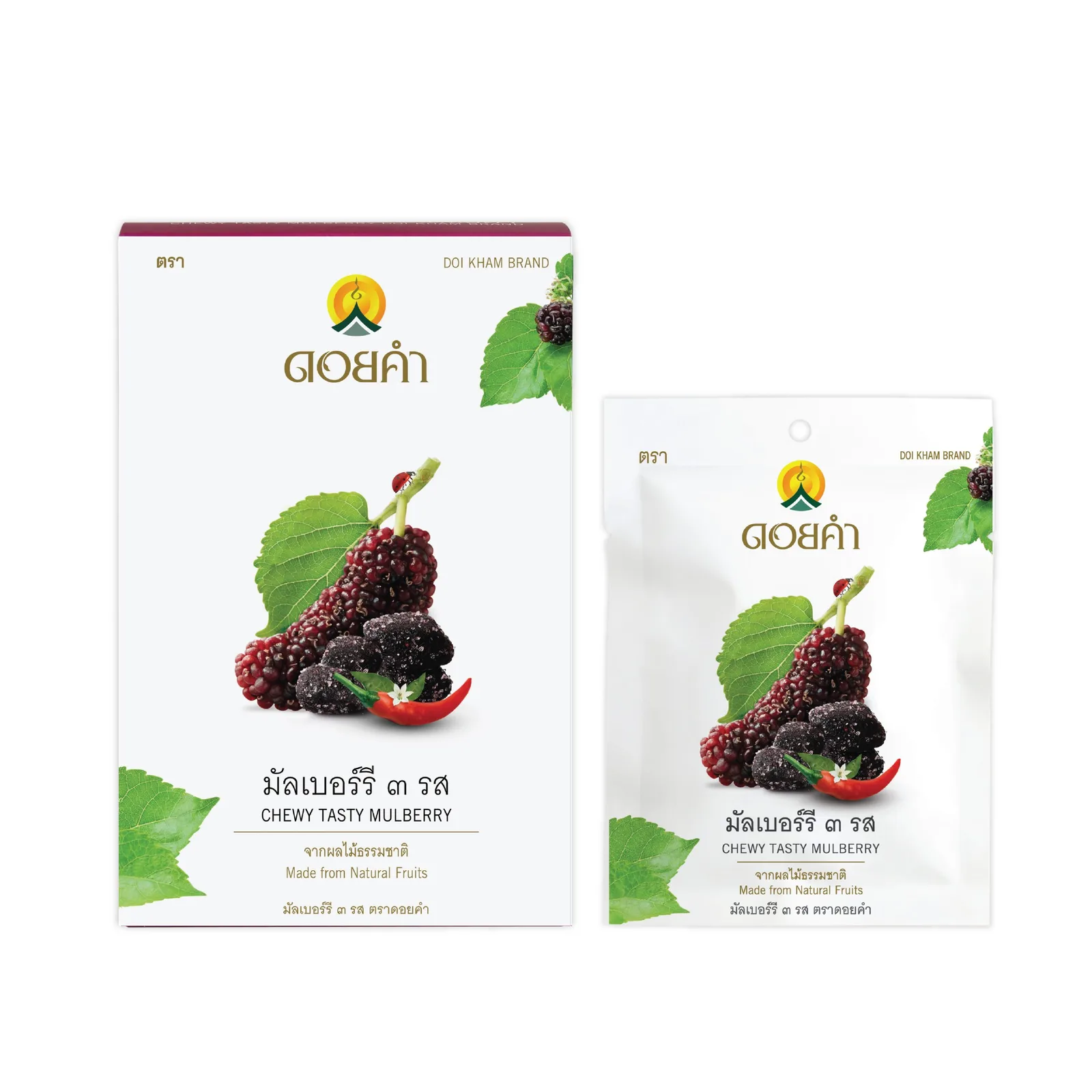 Doi Kham Chewy Tasty Mulberry 25g 36-Pack