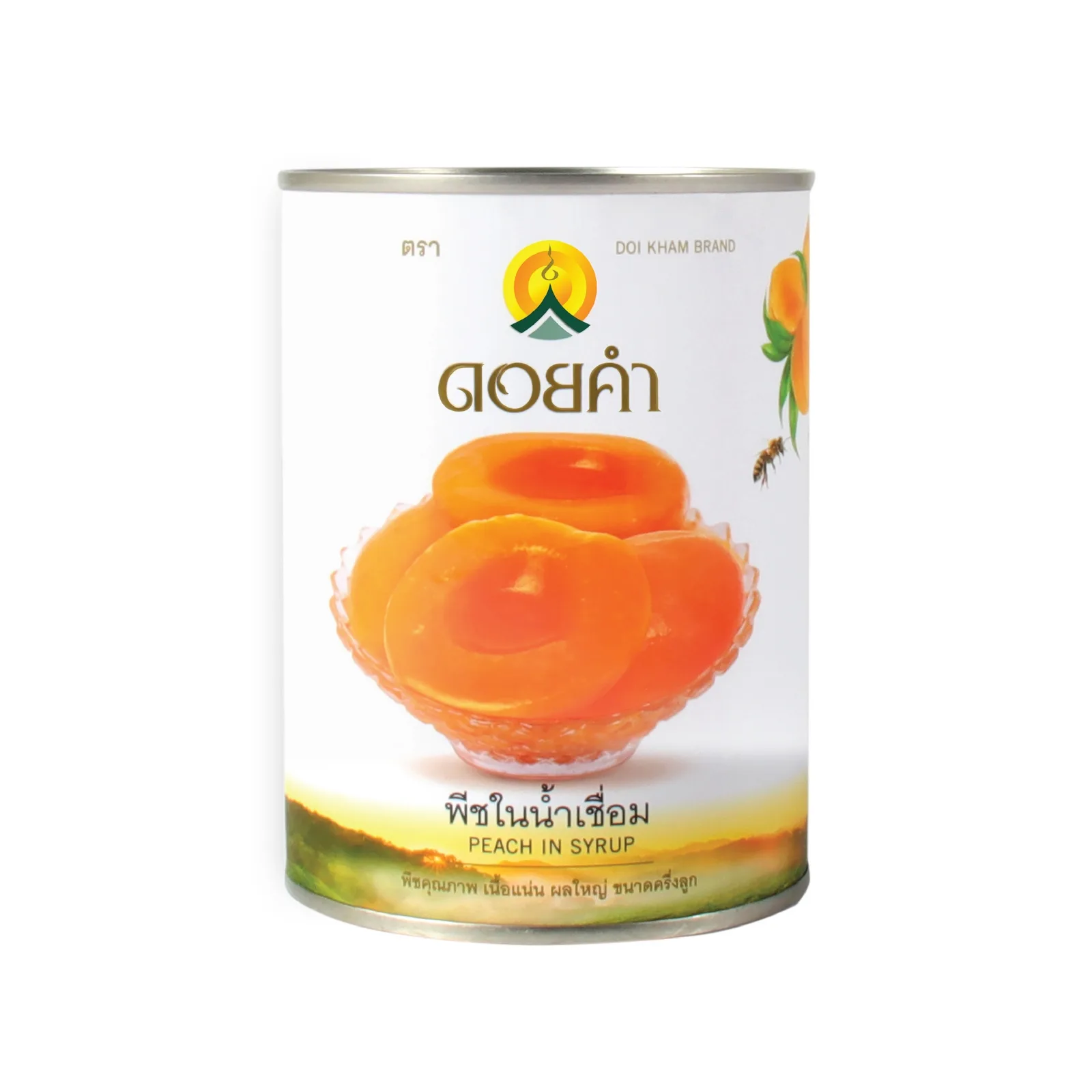 Doi Kham Peach In Syrup 565g 12-Pack