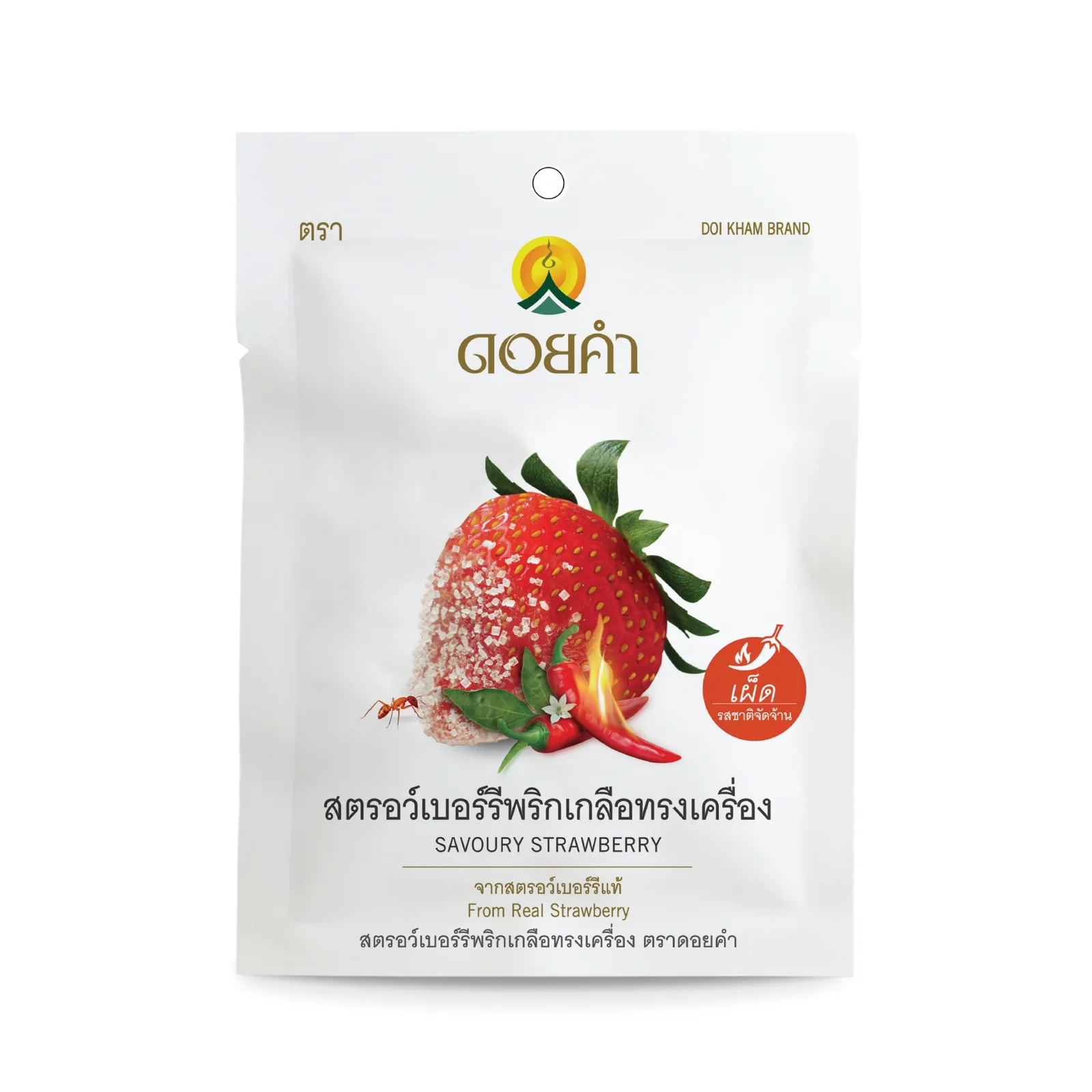 Doi Kham Savoury Strawberry 30g 36-Pack