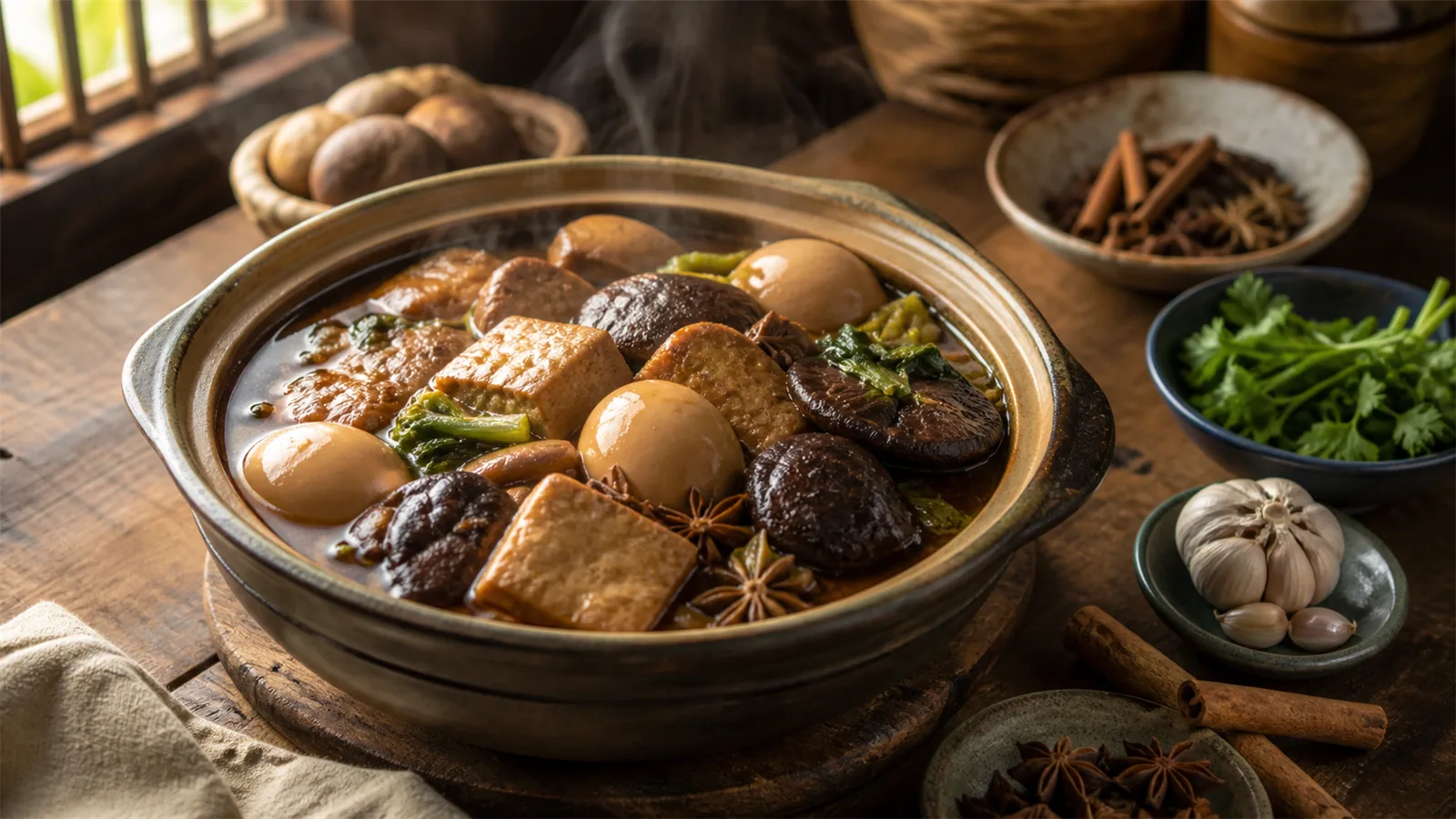 Premium photorealistic Thai kitchen Pa-Lo cooking cover for LOBO Instant Traditional Thai Style Pa-Lo pantry guide