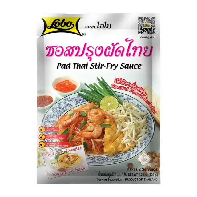 LOBO Pad Thai Stir-Fry Sauce 120g 6-Pack