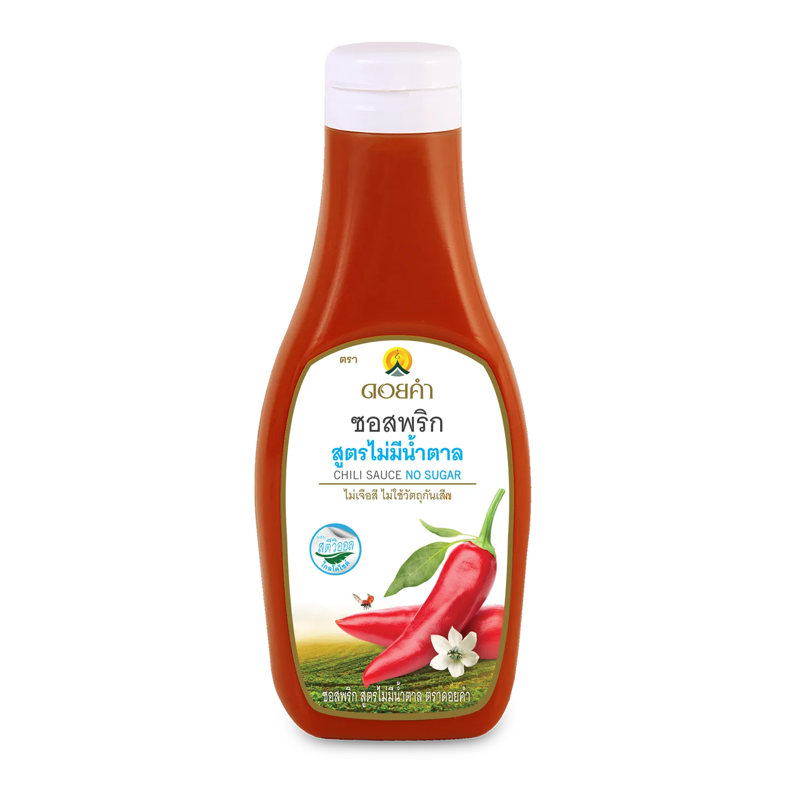 Doi Kham Chili Sauce No Sugar 200g 12-Pack