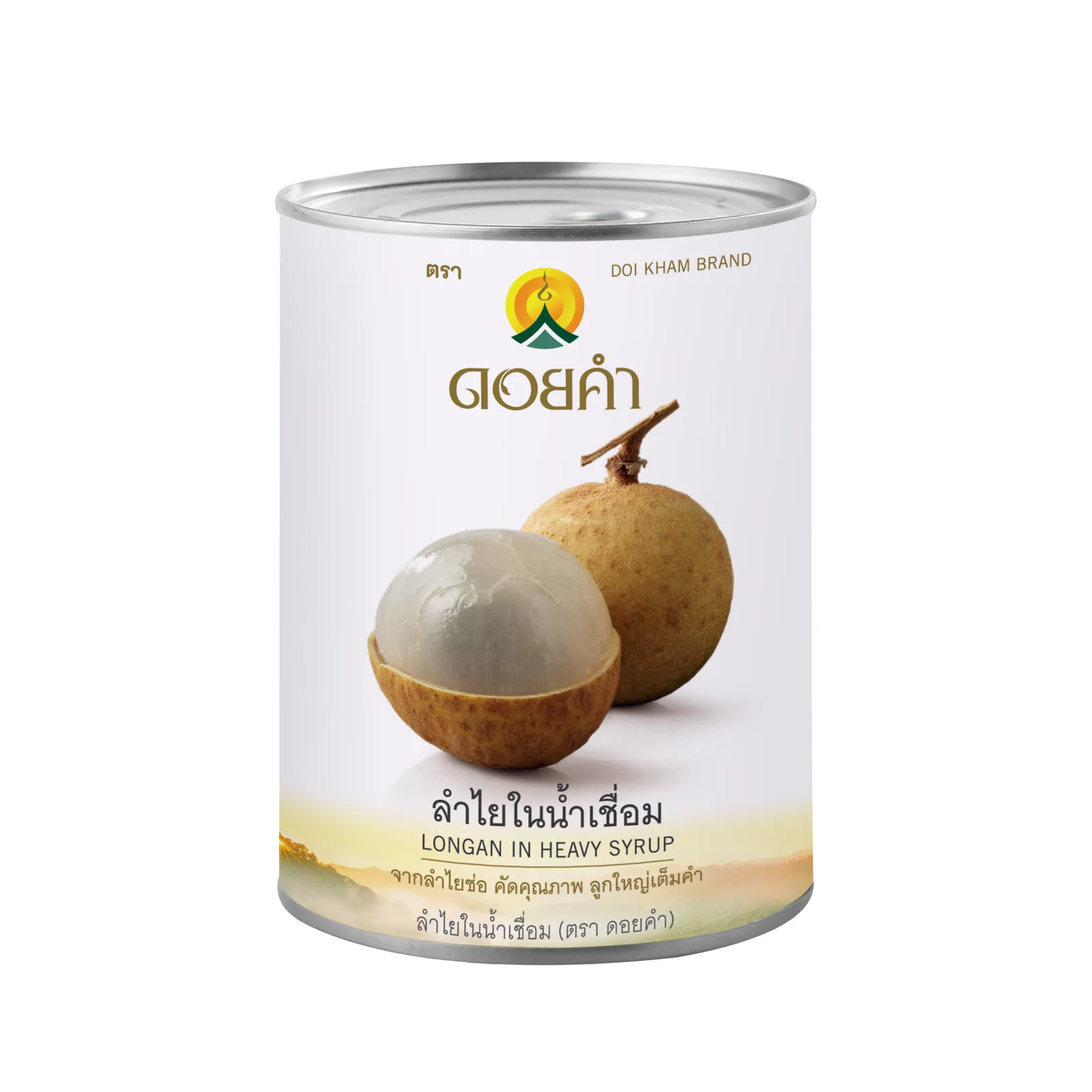 Doi Kham Longan In Syrup 565g 24-Pack