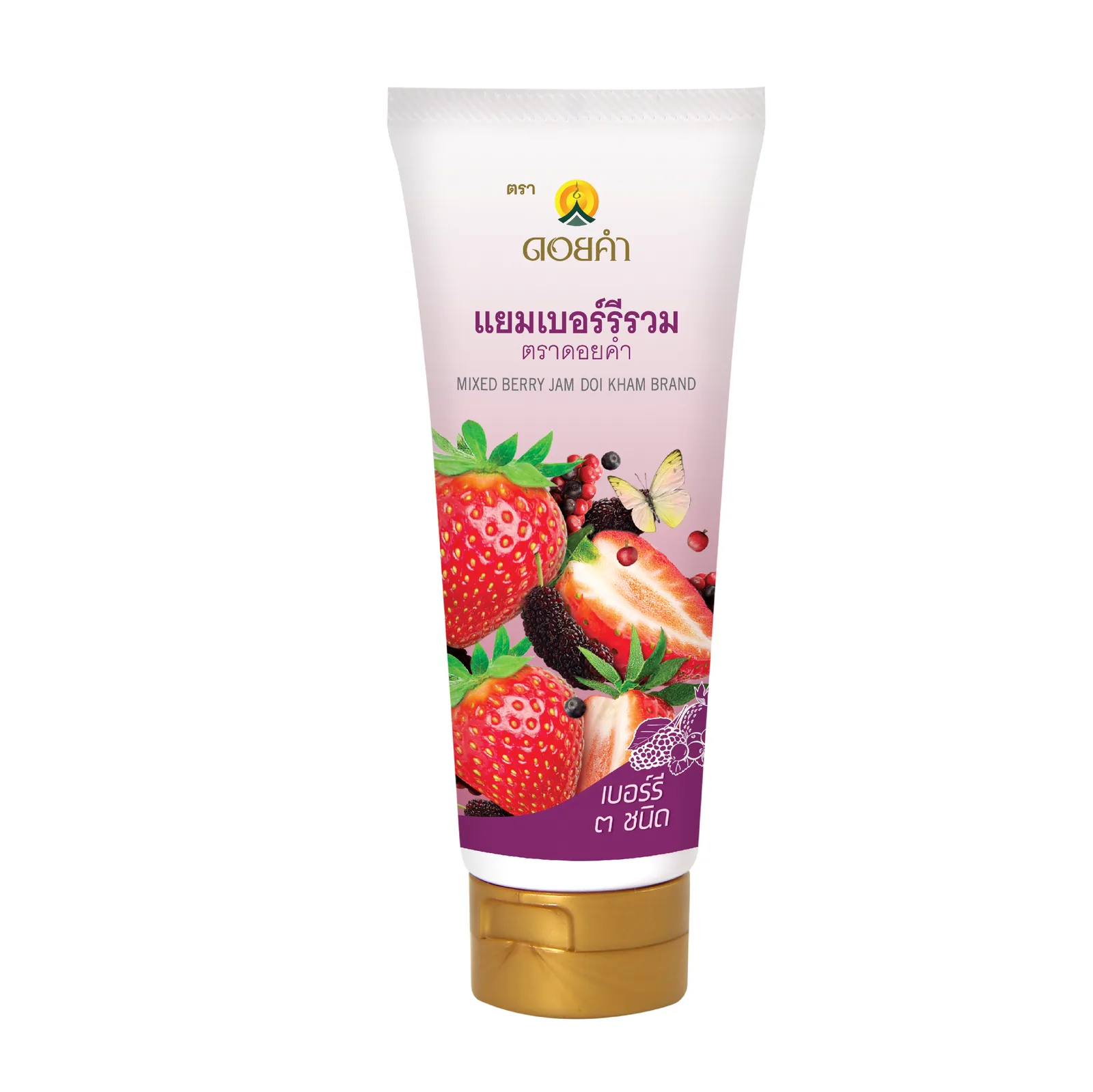 Doi Kham Mixed Berry Jam 130g 12-Pack