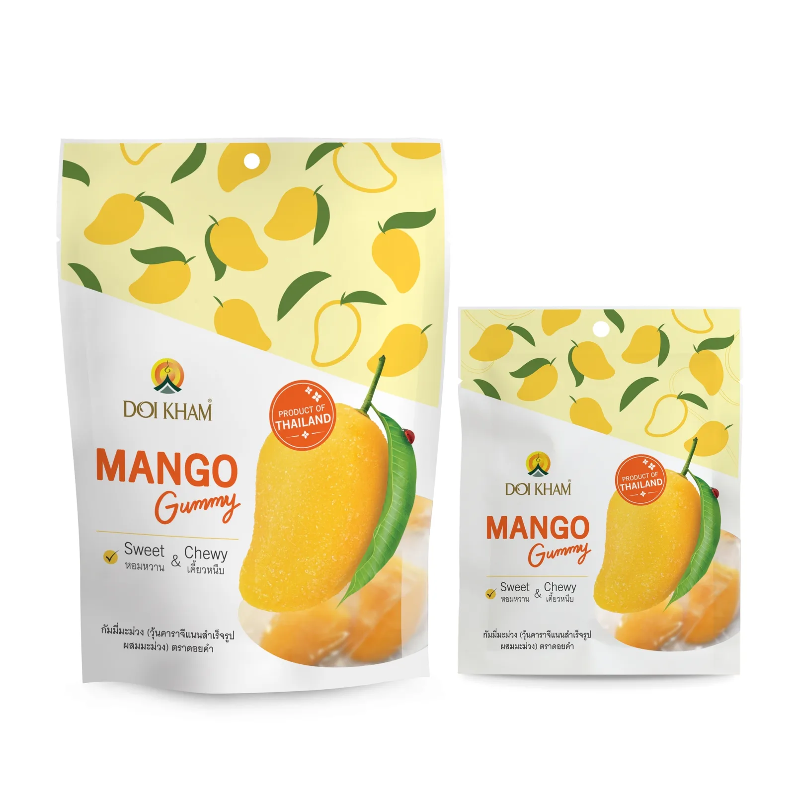 Doi Kham Mango Gummy 70g 24-Pack